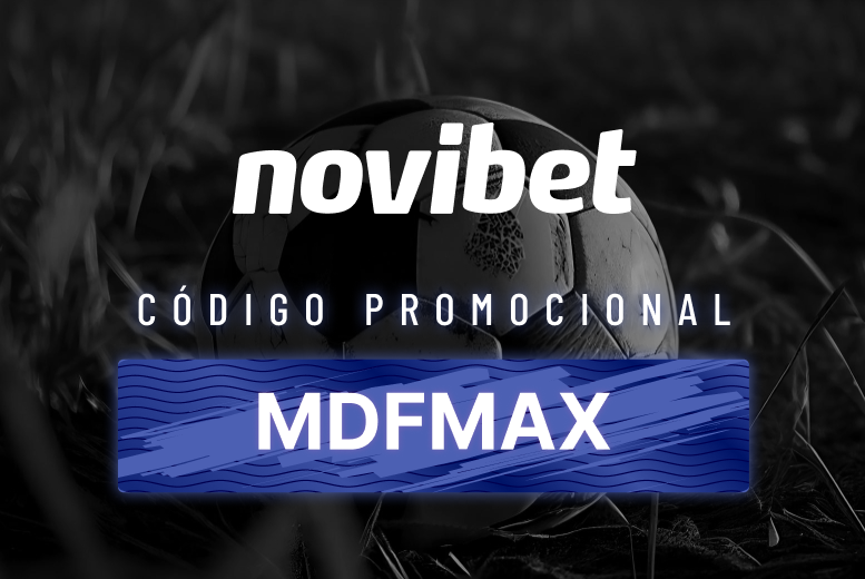 Código Promocional Novibet 2025: Use MDFMAX